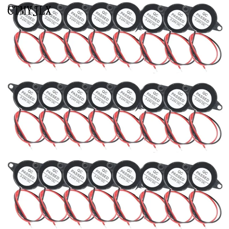100pcs SFM-20B 85dB High Decibel Active Buzzer Alarm Speaker DC 3-24V Continuous Sound 2312 Piezoelectric Piezo DIY Electronic
100pcs SFM-20B 85dB High Decibel Active Buzzer Alarm Speaker DC 3-24V Continuous Sound 2312 Piezoelectric Piezo DIY Electronic