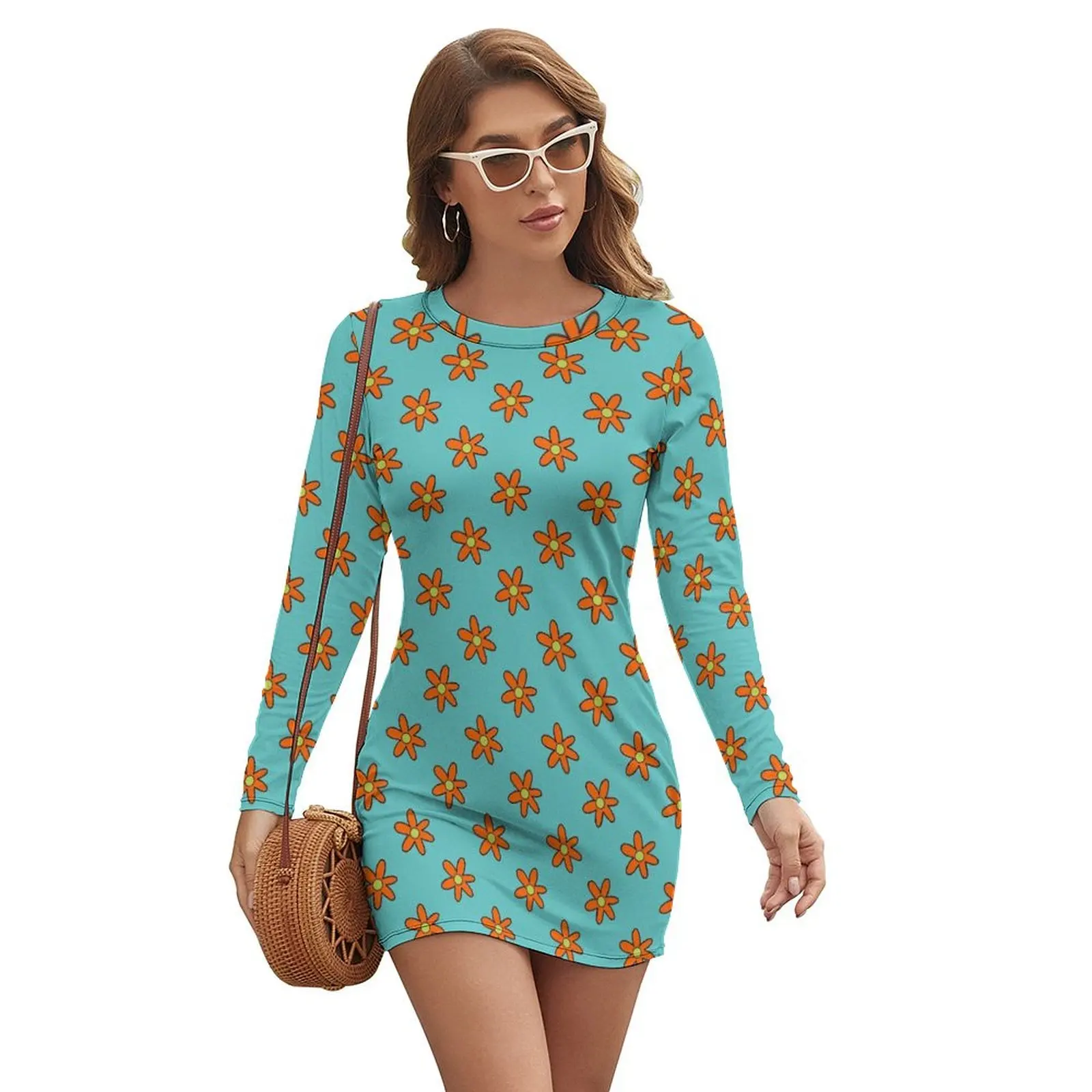 mystery machine flower pattern Long-sleeved Dress evening dress woman dresses women summer 2024
mystery machine flower pattern Long-sleeved Dress evening dress woman dresses women summer 2024
