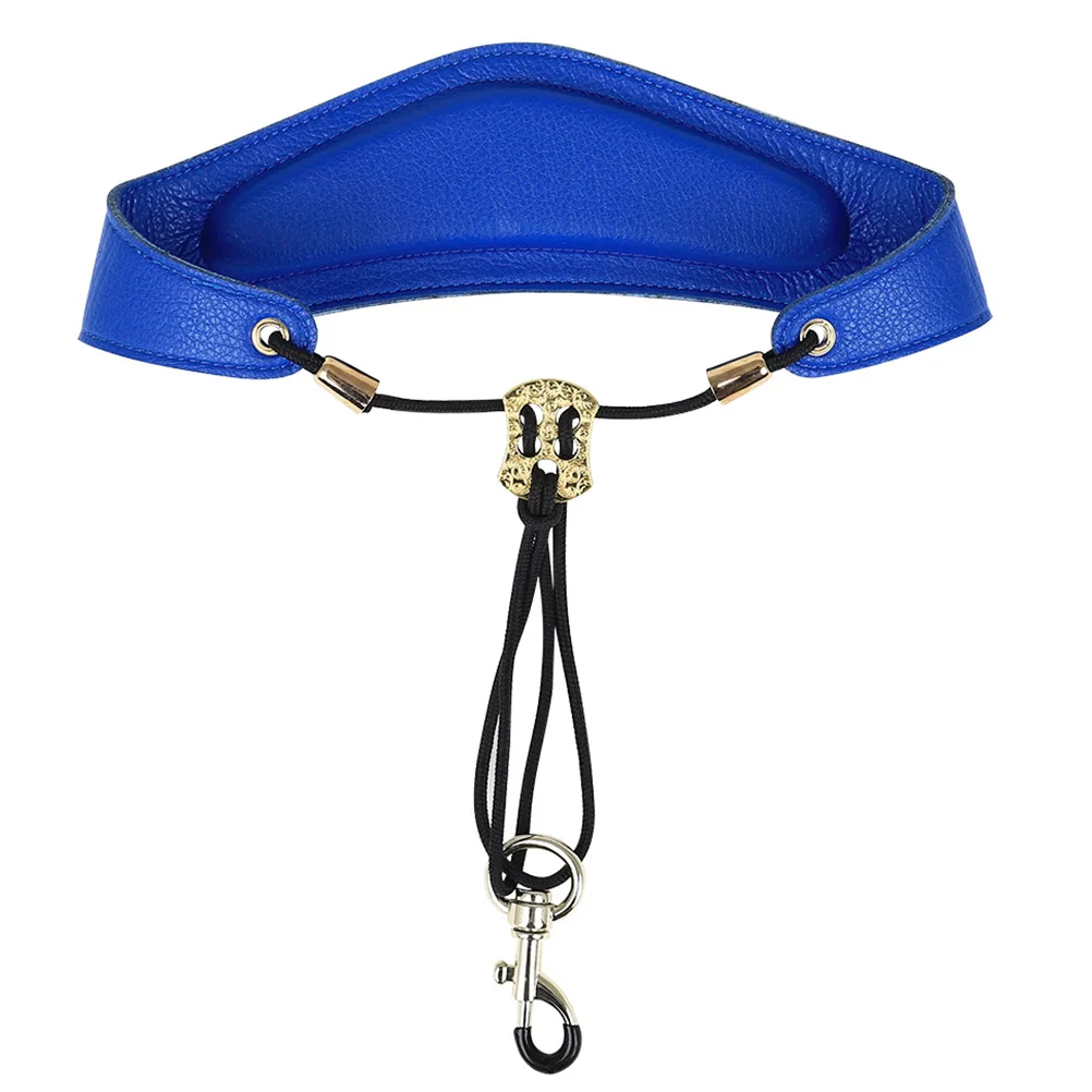 Saxophone Neck Strap Adjustable Blue Shoulder Harness for Alto Sax Easy Install Remove Durable Metal Hook Universal
Saxophone Neck Strap Adjustable Blue Shoulder Harness for Alto Sax Easy Install Remove Durable Metal Hook Universal