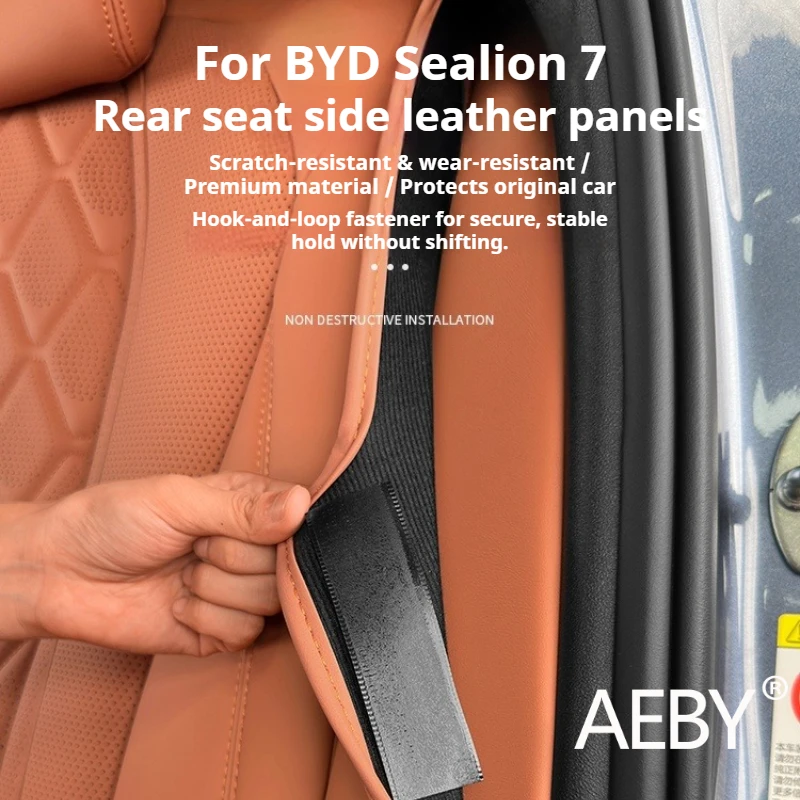 AEBY For BYD Sealion 7 2024 Car Rear Seat Side Kick Mat Waterproof Easy Clean Car Seat Protector Cover Interior Accessories
AEBY For BYD Sealion 7 2024 Car Rear Seat Side Kick Mat Waterproof Easy Clean Car Seat Protector Cover Interior Accessories