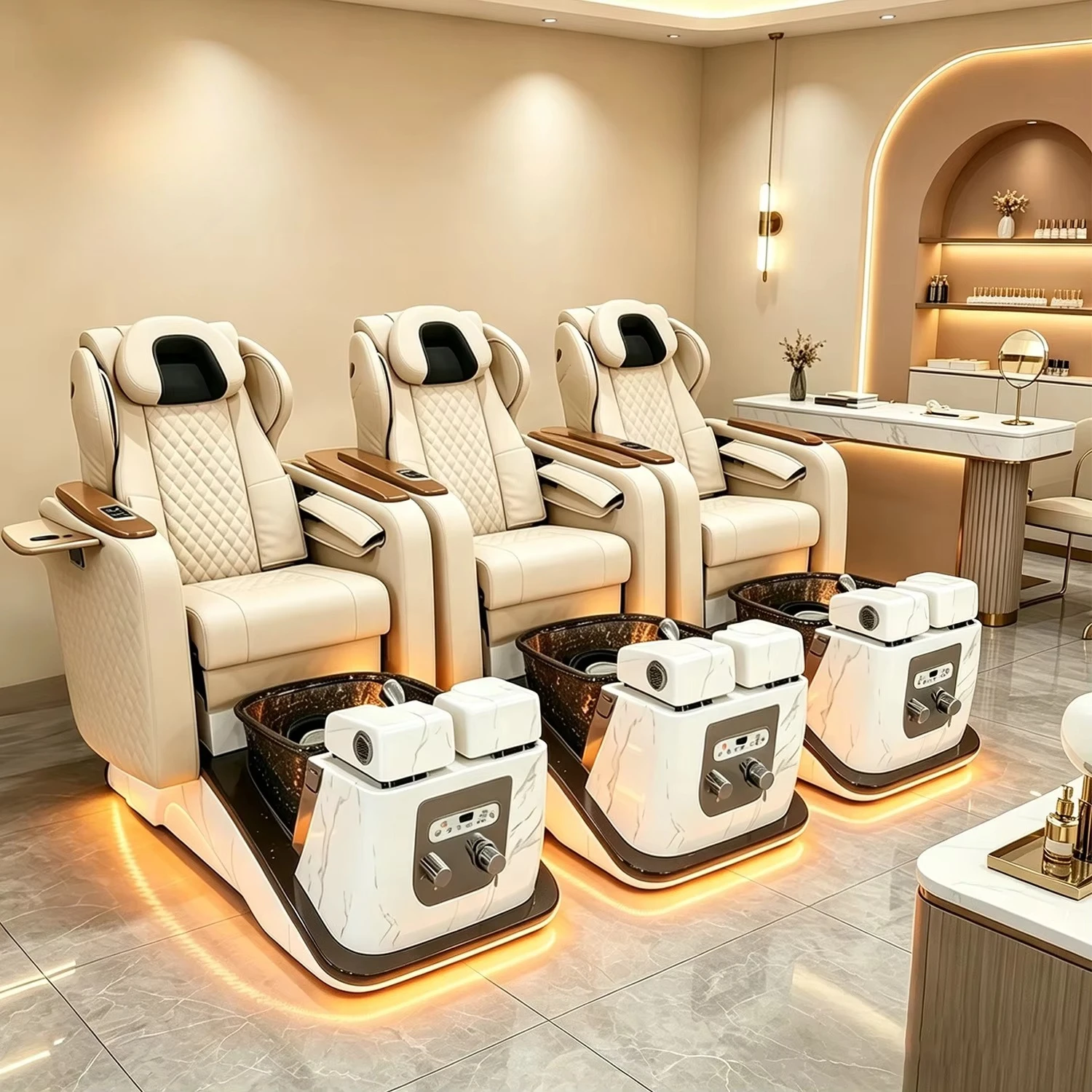 Airo Manufacturer High Quality Professional Nail Salon Electric Spa Foot
Airo Manufacturer High Quality Professional Nail Salon Electric Spa Foot
