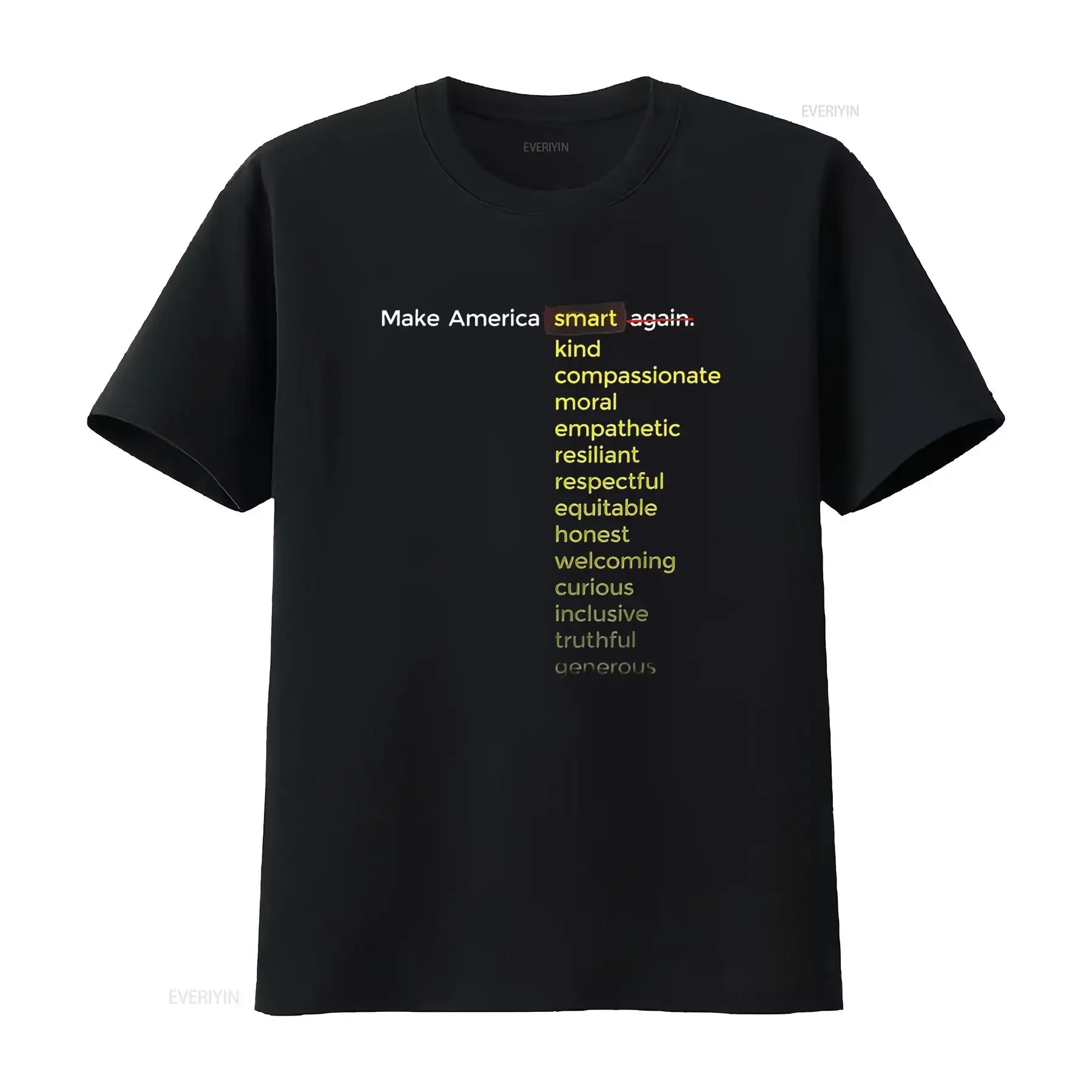 Футболка Make America Smart Kind сострадательная снова, винтажная стираная модная мягкая футболка для повседневной носки, уличная одежда слегка
Футболка Make America Smart Kind сострадательная снова, винтажная стираная модная мягкая футболка для повседневной носки, уличная одежда слегка