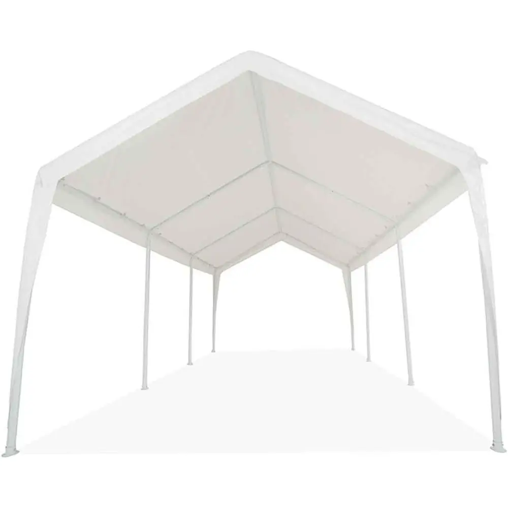 Навес-гараж для автомобиля 11' x 20' с 8 опорами, белый
Навес-гараж для автомобиля 11' x 20' с 8 опорами, белый