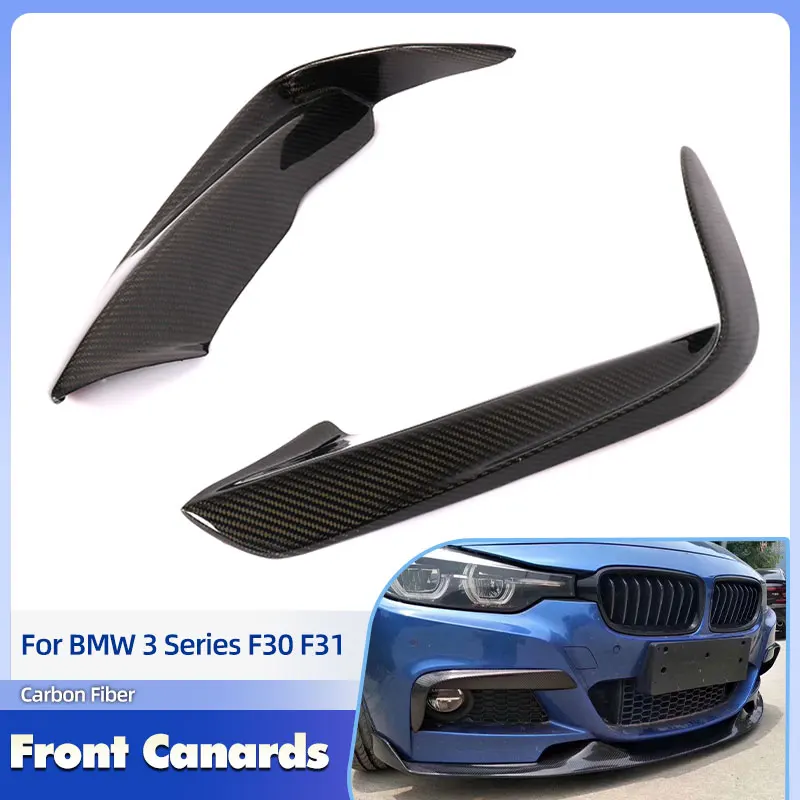Накладки на передний бампер, противотуманные фары, карбон, для BMW 3 серии F30 F31 M-Sport Sedan 2012-2018, передние канарды, обвесы
Накладки на передний бампер, противотуманные фары, карбон, для BMW 3 серии F30 F31 M-Sport Sedan 2012-2018, передние канарды, обвесы