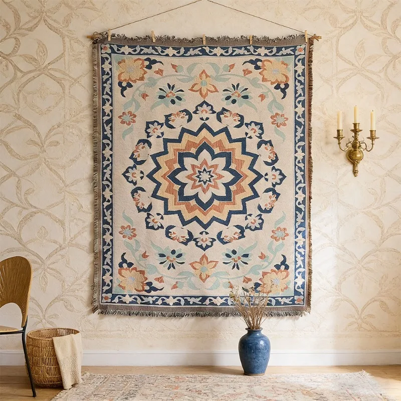 Retro Ethnic Style Cloudscape Tapestry Artistic Wall Hanging Wall Decoration Background Cloth Cotton Gauze Fringe Wall Tapestry
Retro Ethnic Style Cloudscape Tapestry Artistic Wall Hanging Wall Decoration Background Cloth Cotton Gauze Fringe Wall Tapestry