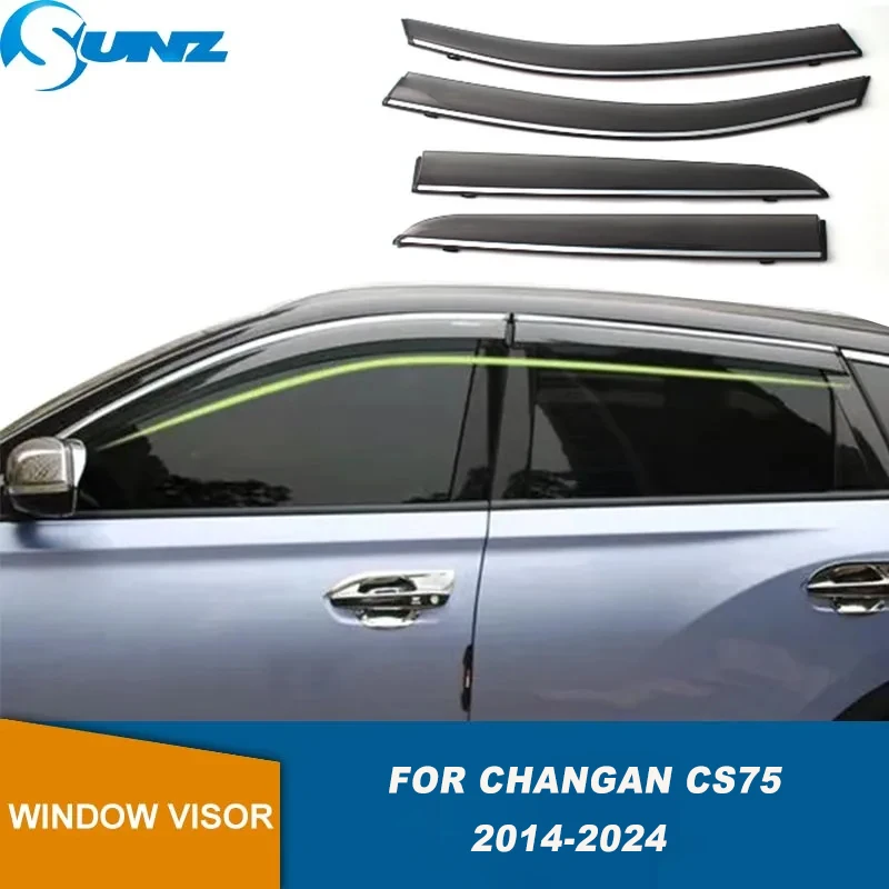 Window Visor For Changan CS75 2014 2015 2016 2017 2018 2019 2020 2021 2022 2023 2024 Weathershields Sun Rain Guard Door Visor
Window Visor For Changan CS75 2014 2015 2016 2017 2018 2019 2020 2021 2022 2023 2024 Weathershields Sun Rain Guard Door Visor