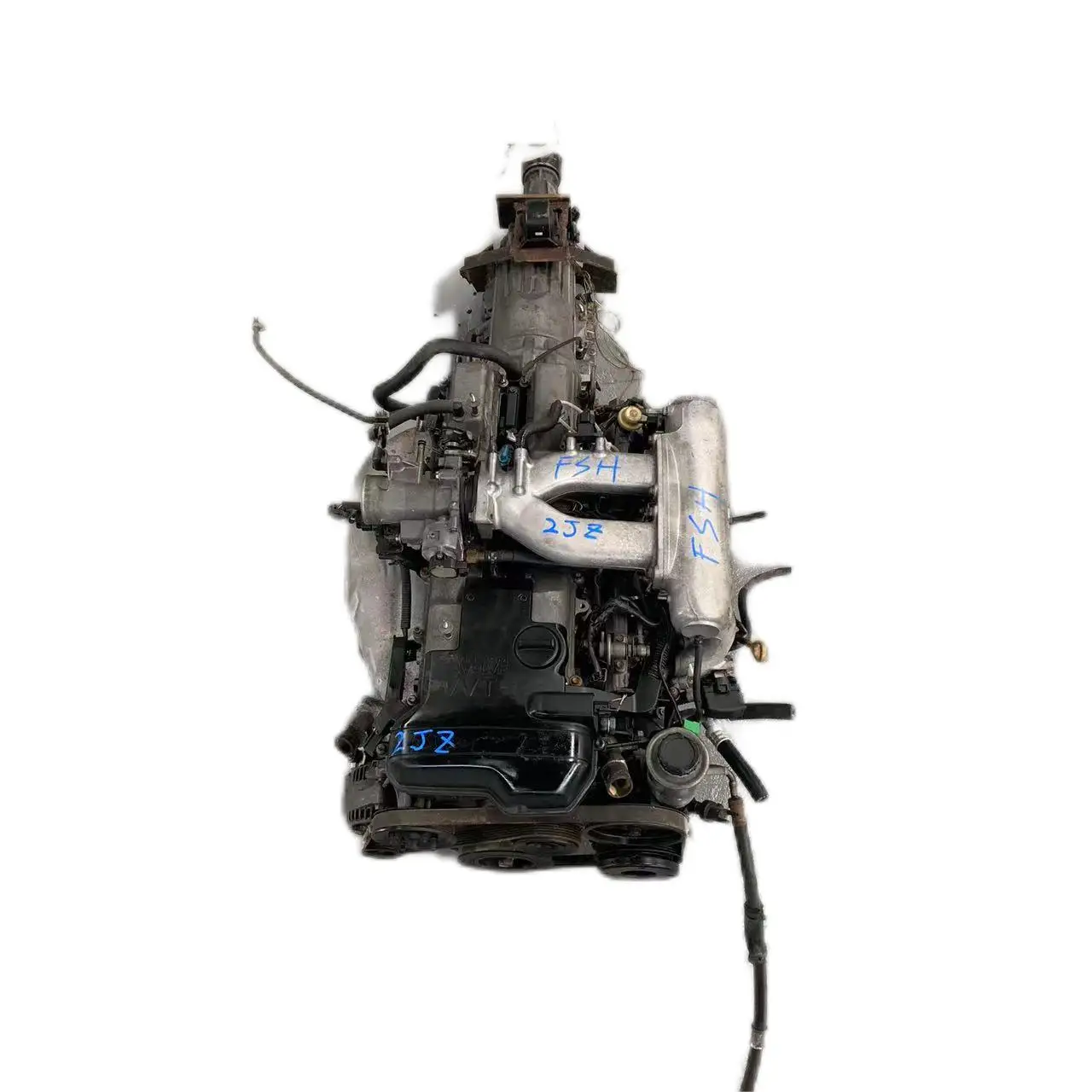 Japanese-made to Yota Ta 2JZ VVTi Engine Assembly, Suitable for Crown 6-cylinder 3.0L Engine.
Japanese-made to Yota Ta 2JZ VVTi Engine Assembly, Suitable for Crown 6-cylinder 3.0L Engine.