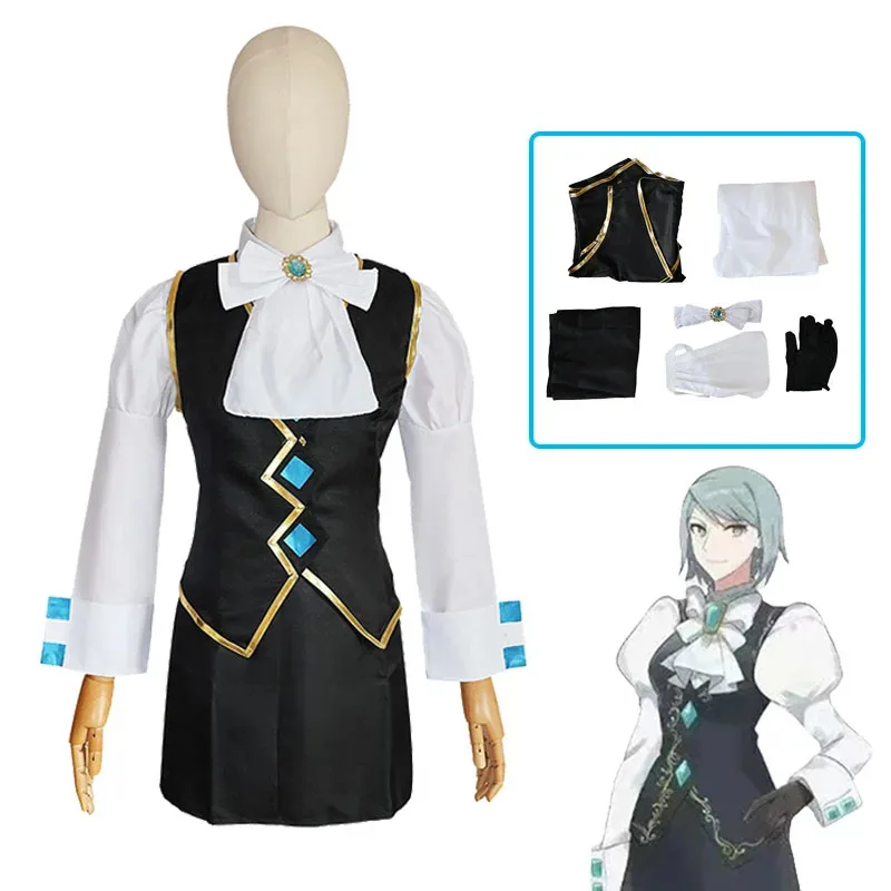 Game Cos Franziska von Karma Cosplay Costume Adult Unisex Prosecutor's Uniform Outfit Shirt Vest Skirt Suit Halloween Clothing
Game Cos Franziska von Karma Cosplay Costume Adult Unisex Prosecutor's Uniform Outfit Shirt Vest Skirt Suit Halloween Clothing