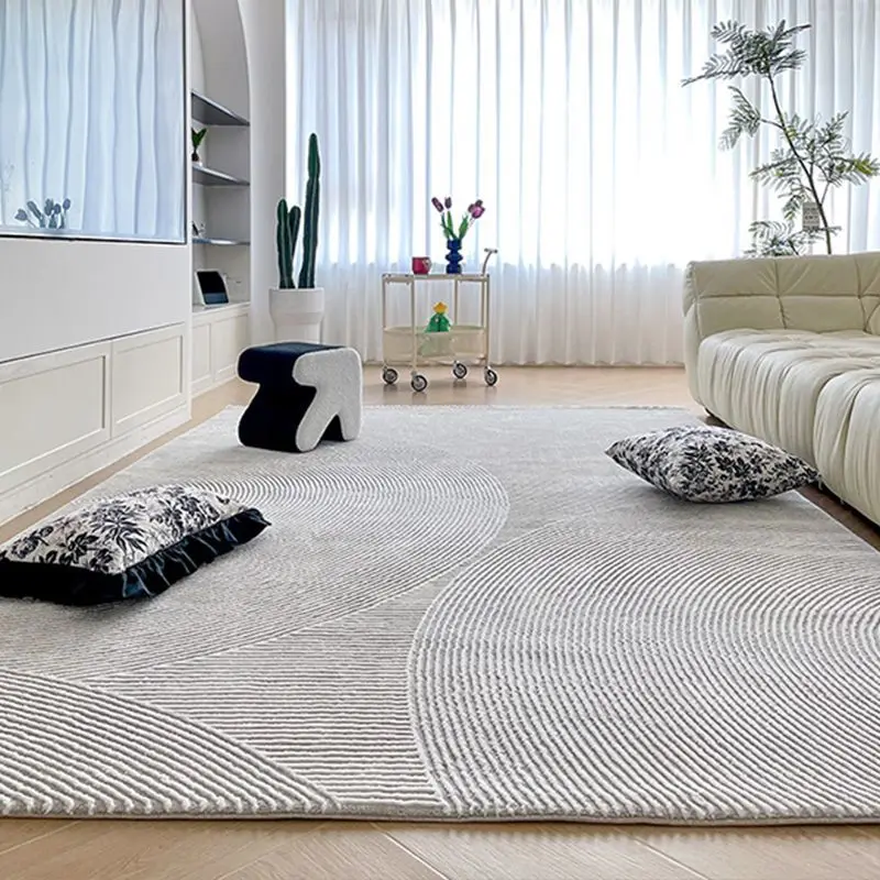 Living room carpet, leave in washable household cream floor mat
Living room carpet, leave in washable household cream floor mat