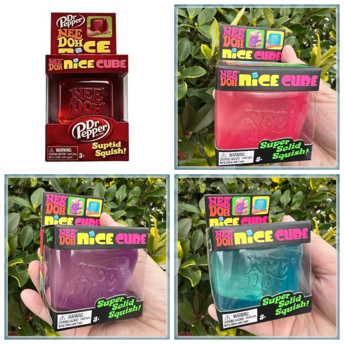Needoh Nice Cube Sensory Stress Reliever Fidget Tool for Anxiety &Focus Desk Sensory Cube for Adults & Anti-Anxiety Squeeze Kids
Needoh Nice Cube Sensory Stress Reliever Fidget Tool for Anxiety &Focus Desk Sensory Cube for Adults & Anti-Anxiety Squeeze Kids
