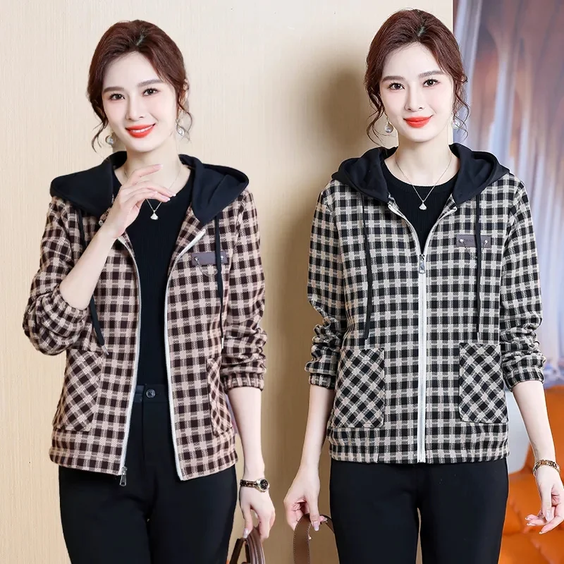 Mother Coat Women's New Fashion Jacket Spring Autumn 2023 Middle-Aged Elderly Outerwear Large Size Overcoat Female Trend Top
Mother Coat Women's New Fashion Jacket Spring Autumn 2023 Middle-Aged Elderly Outerwear Large Size Overcoat Female Trend Top