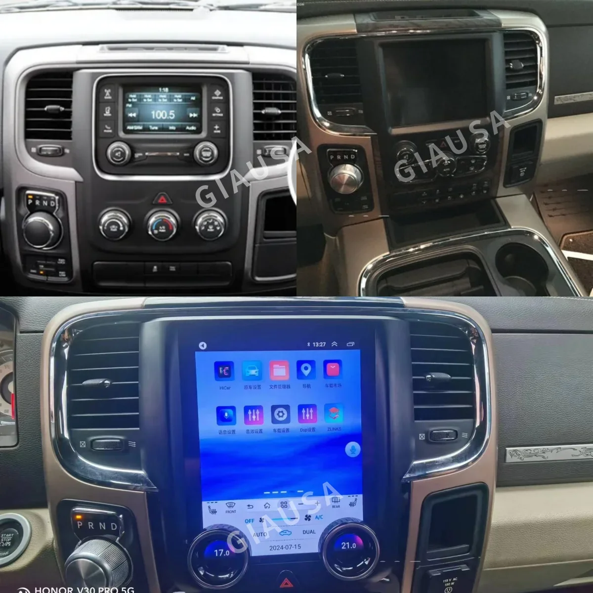 9.7 Inch Vertical Screen Car Radio For Dodge Ram 2013-2018 Android 14 Multimedia Player CarPlay GPS Navigation Upgrade Heat Unit
9.7 Inch Vertical Screen Car Radio For Dodge Ram 2013-2018 Android 14 Multimedia Player CarPlay GPS Navigation Upgrade Heat Unit