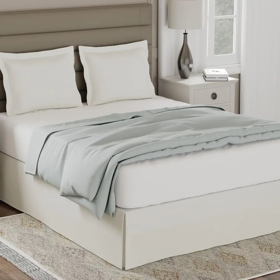 Классическая плиссированная юбка для кровати Hotel Tailored, длина 14 дюймов, размер Full, цвет слоновая кость
Классическая плиссированная юбка для кровати Hotel Tailored, длина 14 дюймов, размер Full, цвет слоновая кость