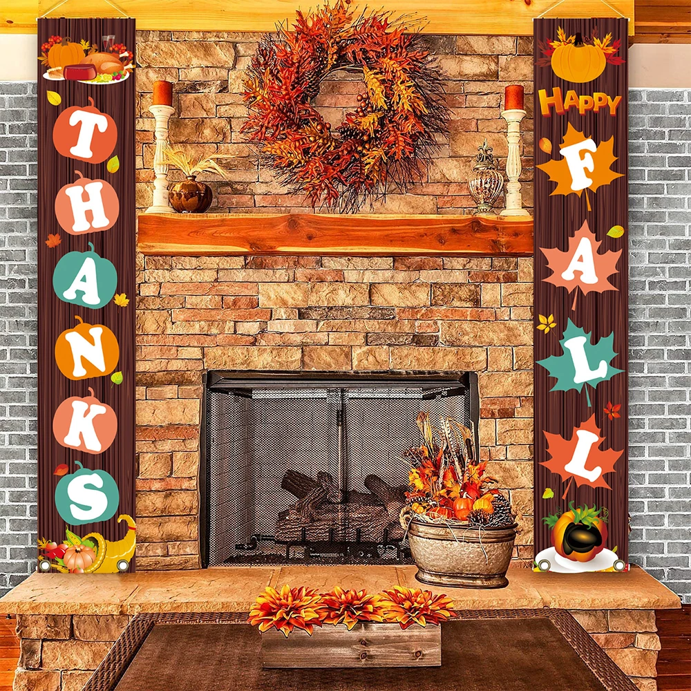 Autumn Harvest Festival Thanksgiving Party Pumpkin Scarecrow Porch Decoration Door Cover Banner Hanging Flag For Home Decor Gift
Autumn Harvest Festival Thanksgiving Party Pumpkin Scarecrow Porch Decoration Door Cover Banner Hanging Flag For Home Decor Gift