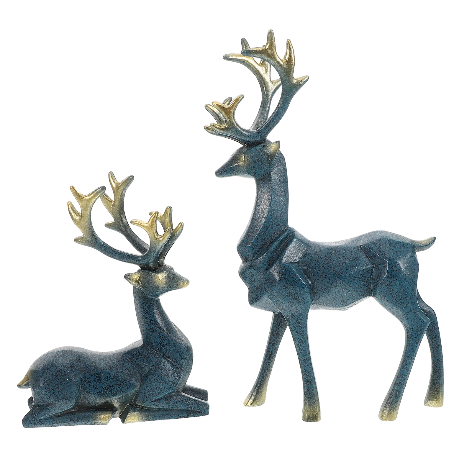 2 Pcs Resin Elk Figurine Elk Ornaments Modern Resin Figurines Reindeer Statue Room Decor Christmas Home Ornament
2 Pcs Resin Elk Figurine Elk Ornaments Modern Resin Figurines Reindeer Statue Room Decor Christmas Home Ornament