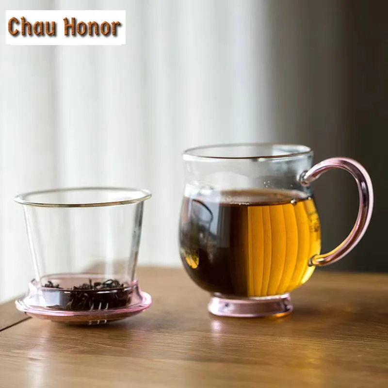 350ml Transparent Glass Teacup with Lid Creative Filter Mug Personalized Water Jug Three Piece Set Personal Office Mug Drinkware
350ml Transparent Glass Teacup with Lid Creative Filter Mug Personalized Water Jug Three Piece Set Personal Office Mug Drinkware