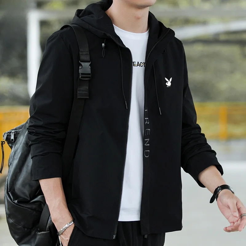 Spring 2025 Men's Casual Hooded Jaet Trendy Streetwear Long Coat Zipper Closure Loose Fit Autumn Faion Outerwear
Spring 2025 Men's Casual Hooded Jaet Trendy Streetwear Long Coat Zipper Closure Loose Fit Autumn Faion Outerwear