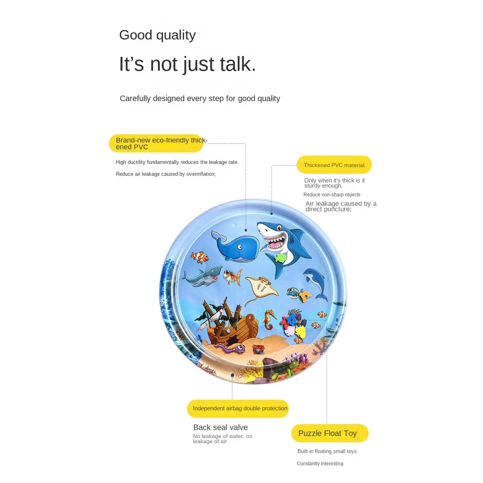 Cat Water Mat Toy Interactive Cooling Leak Proof Pad Kids Sensory Play Mat For Bored Dogs Puppy Kids Home Living Room Summer
Cat Water Mat Toy Interactive Cooling Leak Proof Pad Kids Sensory Play Mat For Bored Dogs Puppy Kids Home Living Room Summer