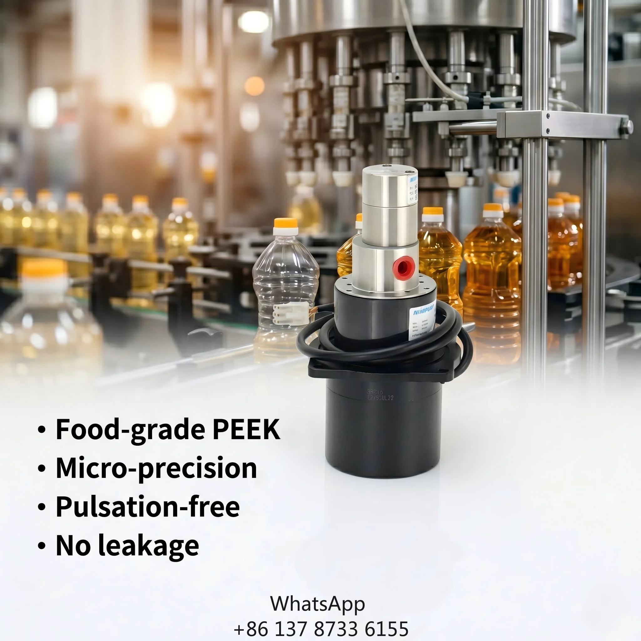 Food Grade Mini Oil Transfer Pump 316L Stainless Steel Micro Magnetic Gear Pump Filling Machine Chemical Dosing Pump
Food Grade Mini Oil Transfer Pump 316L Stainless Steel Micro Magnetic Gear Pump Filling Machine Chemical Dosing Pump