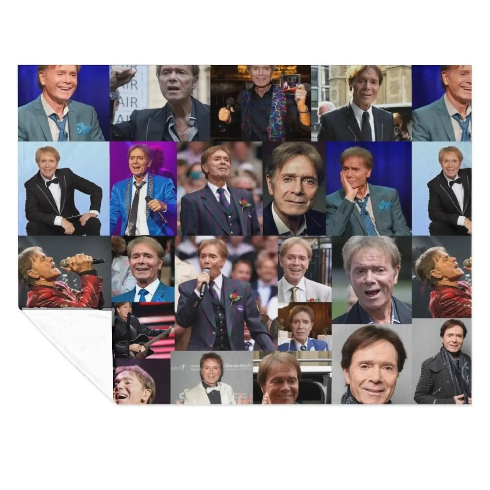 Cliff Richard Veteran English Singer Squarish Photo Collage Throw Blanket Custom for sofa sofa bed decorative Blankets
Cliff Richard Veteran English Singer Squarish Photo Collage Throw Blanket Custom for sofa sofa bed decorative Blankets