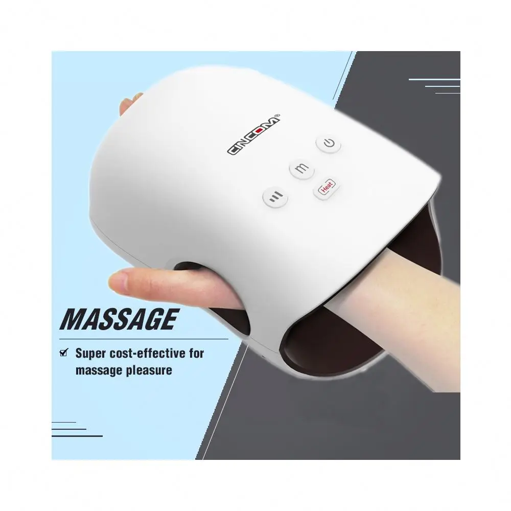 CINCOM Electric Cordless Palm Hand Massage Machine with Heat Mini Air Compression Hand Massager
CINCOM Electric Cordless Palm Hand Massage Machine with Heat Mini Air Compression Hand Massager
