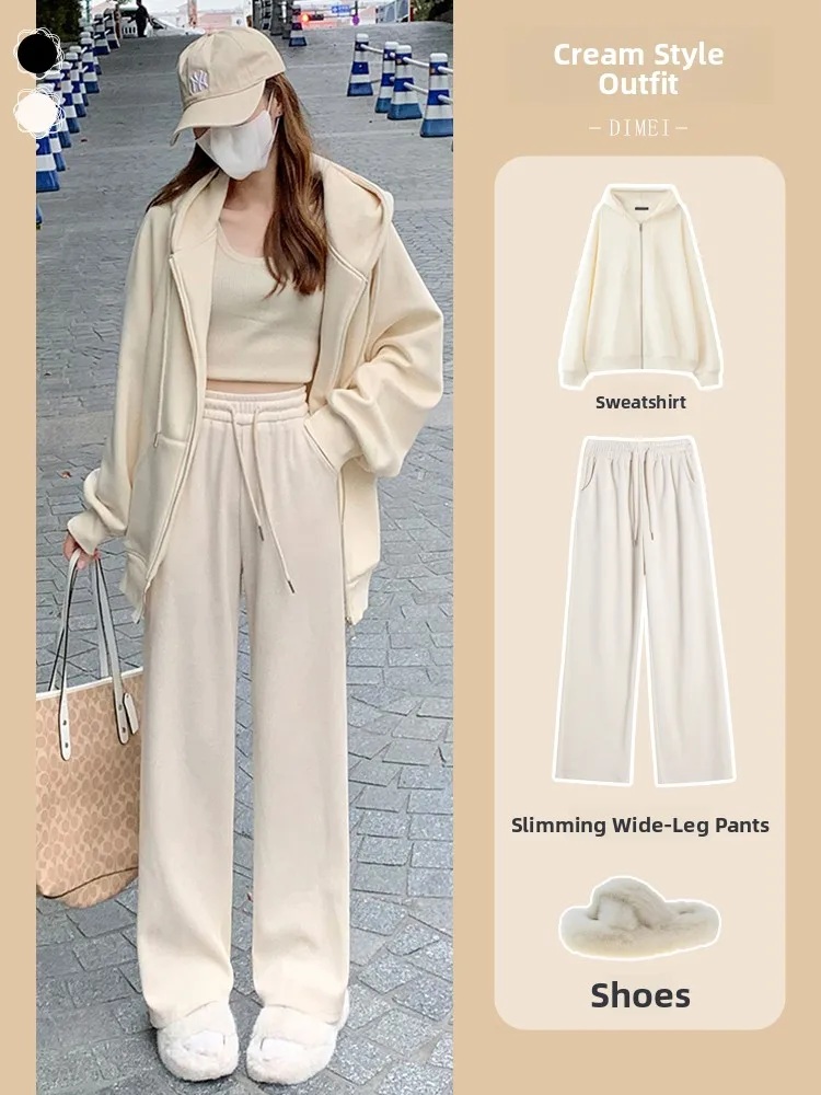 Широкие брюки с высокой талией, женские весенне-осенние белые тонкие брюки в стиле шино, повседневные прямые брюки на подкладке Fce
Широкие брюки с высокой талией, женские весенне-осенние белые тонкие брюки в стиле шино, повседневные прямые брюки на подкладке Fce