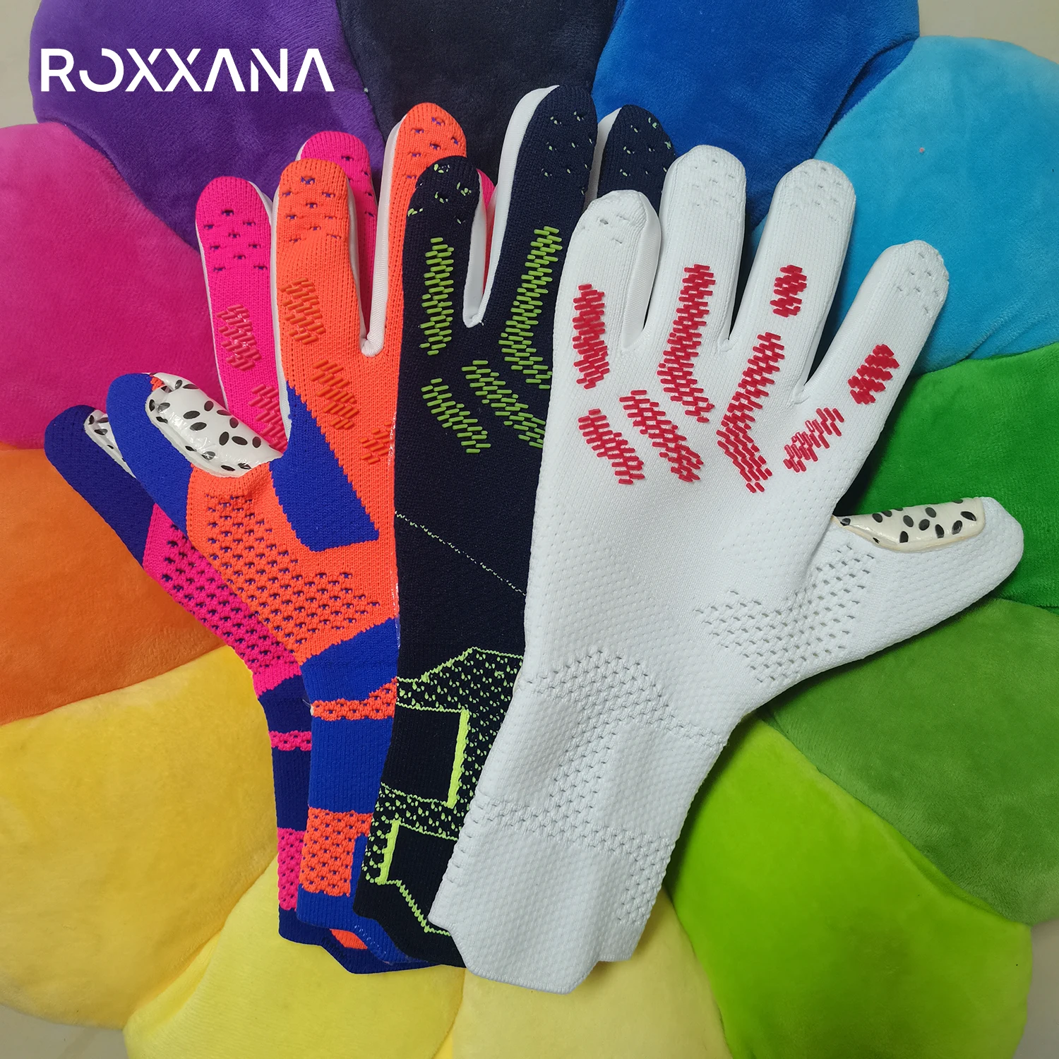 ROXXANA Футбольные перчатки, утолщенные противоскользящие спортивные перчатки для взрослых и молодежи, износостойкие и дышащие вратарские перчатки
ROXXANA Футбольные перчатки, утолщенные противоскользящие спортивные перчатки для взрослых и молодежи, износостойкие и дышащие вратарские перчатки