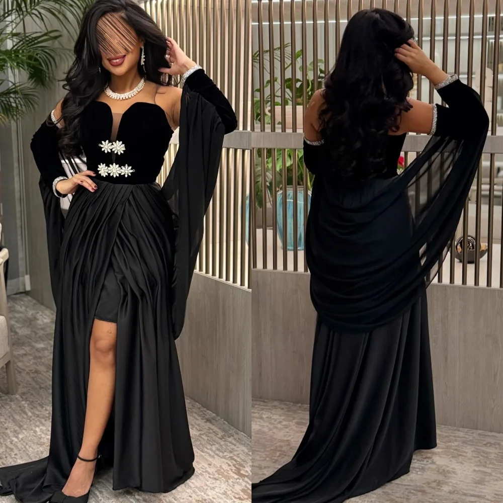 Customized Sexy Modern Style Pleat Rhinestone Draped Flower Straight Strapless Long Dresses Bespoke Occasion Dresses Classic
Customized Sexy Modern Style Pleat Rhinestone Draped Flower Straight Strapless Long Dresses Bespoke Occasion Dresses Classic