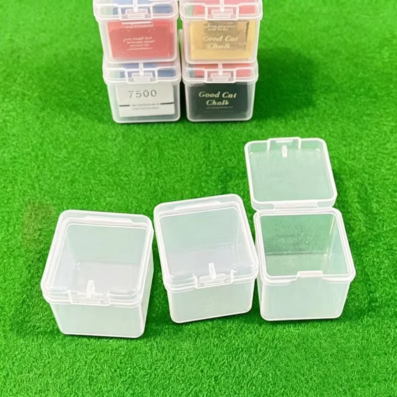 Plastic Billiard Chalk Powder Storage Box Transparent Moisture-Proof Billiard Chalk Storage Decor Single Two Box Powder Storage
Plastic Billiard Chalk Powder Storage Box Transparent Moisture-Proof Billiard Chalk Storage Decor Single Two Box Powder Storage