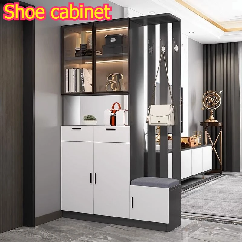 Italian Style Affordable Luxury Entrance Cabinet Shoe Cabinet Integrated Modern Minimalist Screen Partition Cabinet Shoe Bench
Italian Style Affordable Luxury Entrance Cabinet Shoe Cabinet Integrated Modern Minimalist Screen Partition Cabinet Shoe Bench