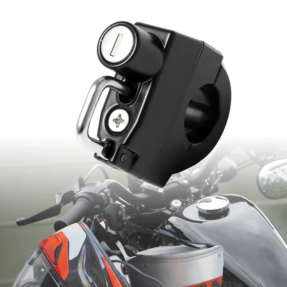 Motorcycle Helmet Lock 25mm Handlebar Frame Tube With 2 Keys Black Motorbike Anti-thief Security Padlock Accessories Universal
Motorcycle Helmet Lock 25mm Handlebar Frame Tube With 2 Keys Black Motorbike Anti-thief Security Padlock Accessories Universal