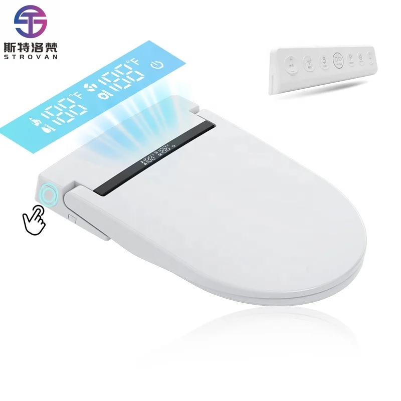 STLF U Shape Ultra Slim Smart Elongated Toilet Seat Cover Auto-Spray Heated Self-Cleaning Remote Control 3-Year Warranty Made Du
STLF U Shape Ultra Slim Smart Elongated Toilet Seat Cover Auto-Spray Heated Self-Cleaning Remote Control 3-Year Warranty Made Du