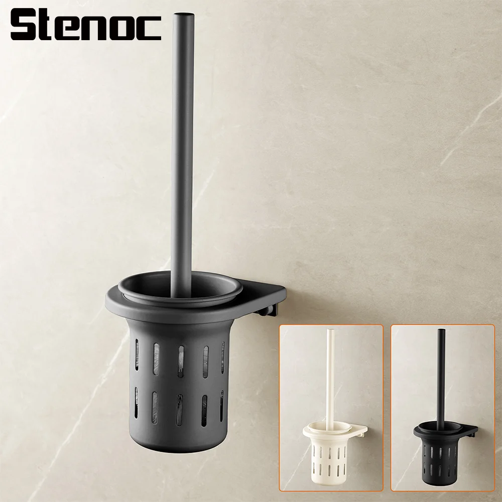 Grey Toilet Toilet Brush Set Bathroom Wall Mounted Space Aluminum Toilet Brush Holder Cleaning Brush Holder Set Cleaning Tools
Grey Toilet Toilet Brush Set Bathroom Wall Mounted Space Aluminum Toilet Brush Holder Cleaning Brush Holder Set Cleaning Tools