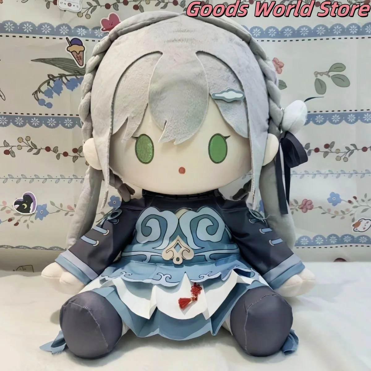 Qingque Sitting posture model ornament Mihoyo Game Honkai Star Rail Qingque Cosplay Costume Anime Cartoon ACGN Halloween Gift
Qingque Sitting posture model ornament Mihoyo Game Honkai Star Rail Qingque Cosplay Costume Anime Cartoon ACGN Halloween Gift