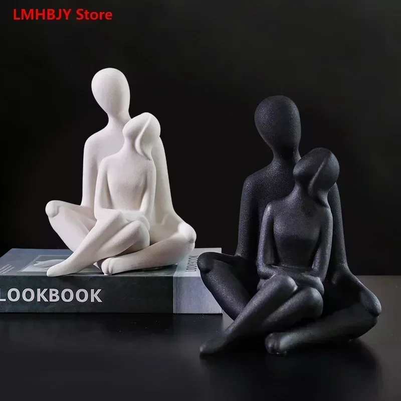 Nordic Ceramic Frosted Embrace Couple Figure Decoration Bedroom Bedside Decoration, Entrance Wine Cabinet Artwork Decoration
Nordic Ceramic Frosted Embrace Couple Figure Decoration Bedroom Bedside Decoration, Entrance Wine Cabinet Artwork Decoration