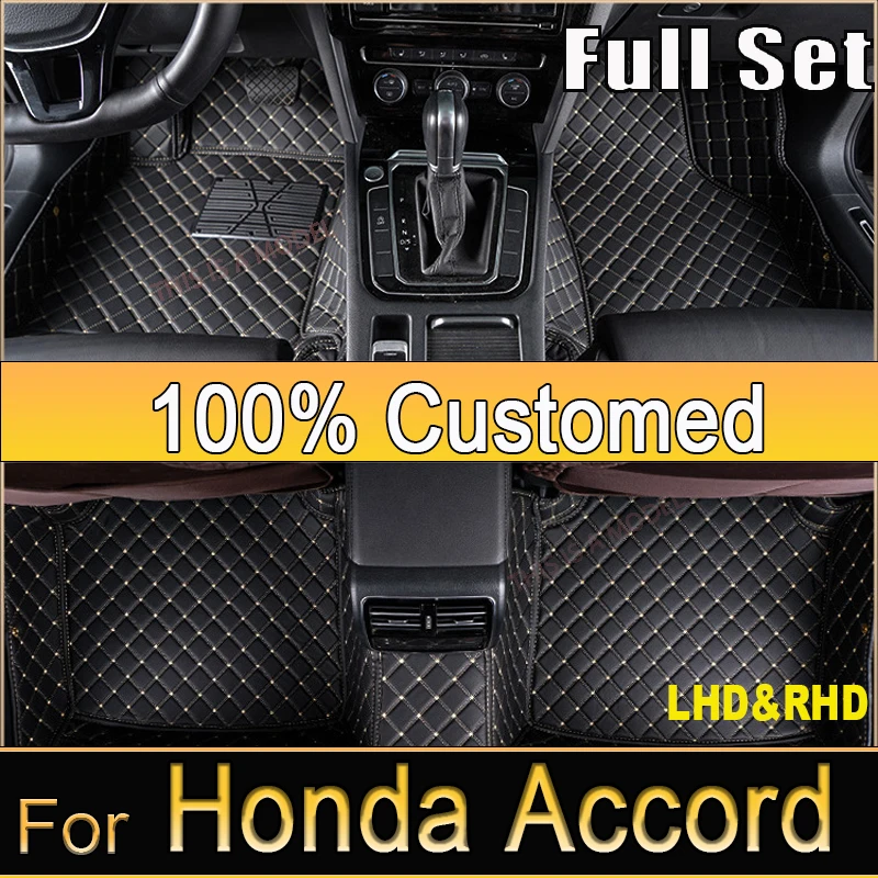 Автомобильные коврики для Honda Accord 2022, 2021, 2020, 2019, 2018, водонепроницаемые коврики, аксессуары для интерьера автомобиля, пользовательские чехлы, коврики, продукция
Автомобильные коврики для Honda Accord 2022, 2021, 2020, 2019, 2018, водонепроницаемые коврики, аксессуары для интерьера автомобиля, пользовательские чехлы, коврики, продукция
