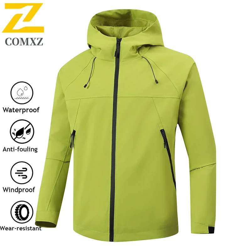 Autumn Raincoat Windbreaker Mens Mountain Bike Jacket Unisex Hiking Hooded Coat Chaqueta Cortavientos Hombre Waterproof Clothing
Autumn Raincoat Windbreaker Mens Mountain Bike Jacket Unisex Hiking Hooded Coat Chaqueta Cortavientos Hombre Waterproof Clothing