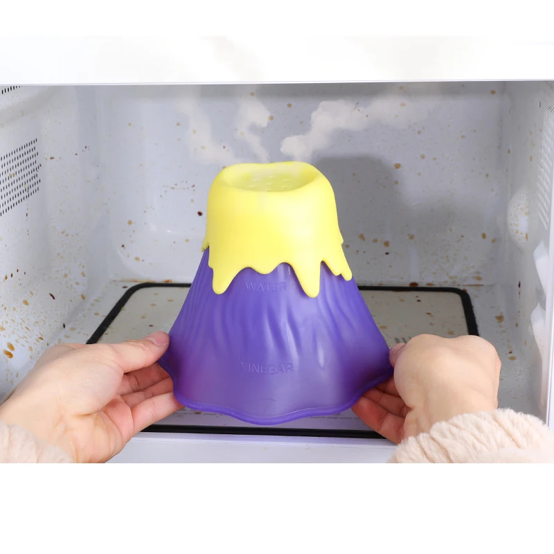 Масляный грязеочиститель Volcano для микроволновой печи, легко очищает микроволновые приборы для кухни, холодильника, чистящие инструменты
Масляный грязеочиститель Volcano для микроволновой печи, легко очищает микроволновые приборы для кухни, холодильника, чистящие инструменты