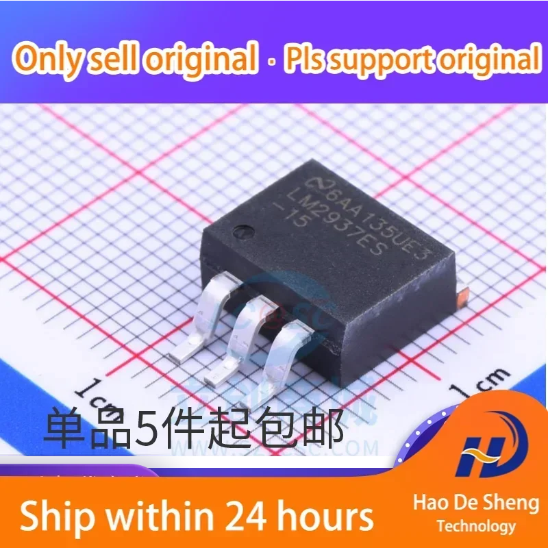 10PCS/LOT Voltage Regulator LM2937ES-15 LM2937ESX-15 TO-263 New Original In Stock
10PCS/LOT Voltage Regulator LM2937ES-15 LM2937ESX-15 TO-263 New Original In Stock