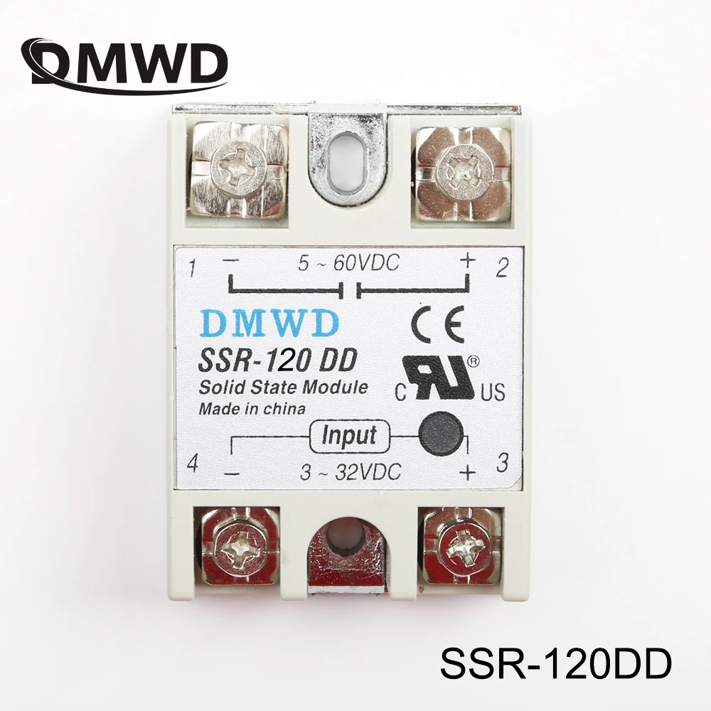 1pcs solid state relay SSR-120DD 25A 3-32 DC TO 5-60 DC SSR 120DD relay solid state relay
1pcs solid state relay SSR-120DD 25A 3-32 DC TO 5-60 DC SSR 120DD relay solid state relay