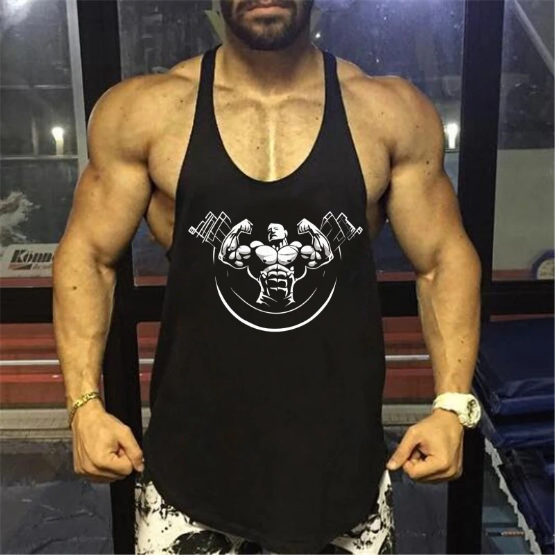 Мужская рубашка-стрингер для бодибилдинга, хлопковая майка для тренировок в тренажерном зале с Y-образной спиной, влагоотводящий жилет без рукавов, спортивная одежда для фитнеса 
Мужская рубашка-стрингер для бодибилдинга, хлопковая майка для тренировок в тренажерном зале с Y-образной спиной, влагоотводящий жилет без рукавов, спортивная одежда для фитнеса