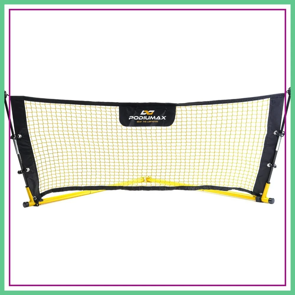 Soccer Rebounder Net 5x2.4ft, Ground Pass Trainer with Carry Bag and Stakes, Easy Assembly
Soccer Rebounder Net 5x2.4ft, Ground Pass Trainer with Carry Bag and Stakes, Easy Assembly