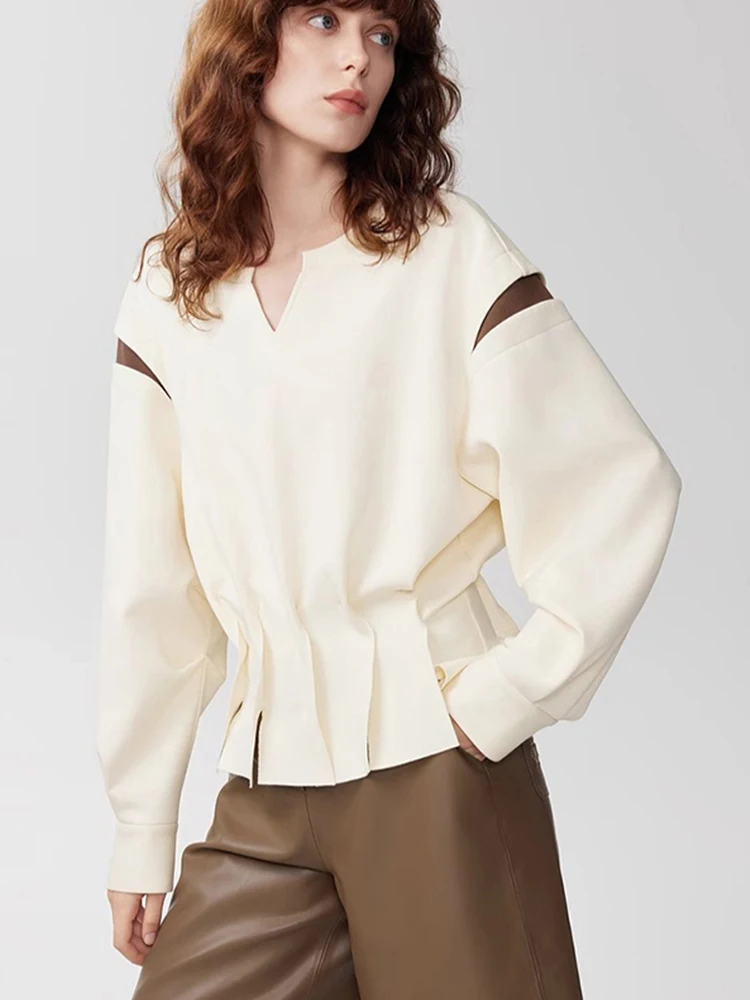 Casual Comfortable Hoodie Women's Knitted Top Small Design Sense Waist Cinching Pleated Overhead Sweatirt Sli Agel B...
Casual Comfortable Hoodie Women's Knitted Top Small Design Sense Waist Cinching Pleated Overhead Sweatirt Sli Agel B...