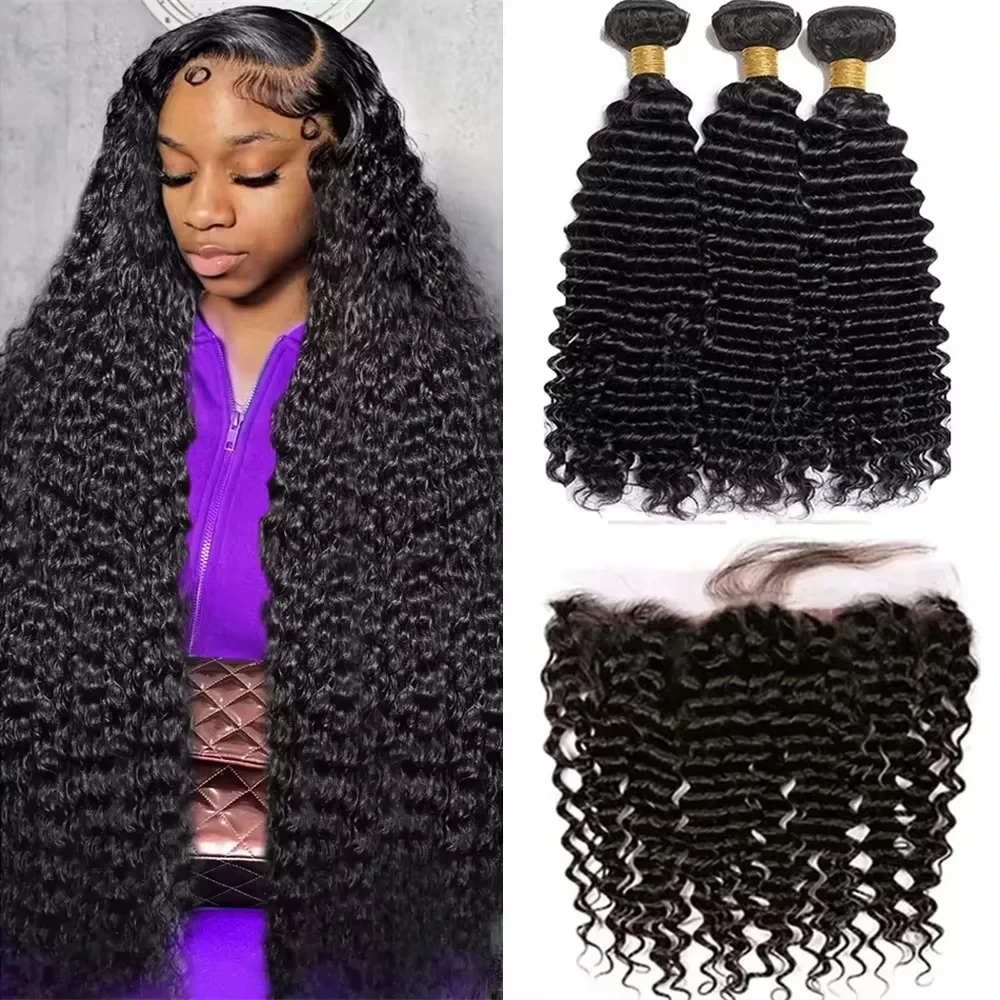 Curly Bundles Human Hair Unprocessed Deep Wave Brazilian Remy Hair Doule Drawn Bundles Weave Extensions 26 28 30 Inch
Curly Bundles Human Hair Unprocessed Deep Wave Brazilian Remy Hair Doule Drawn Bundles Weave Extensions 26 28 30 Inch