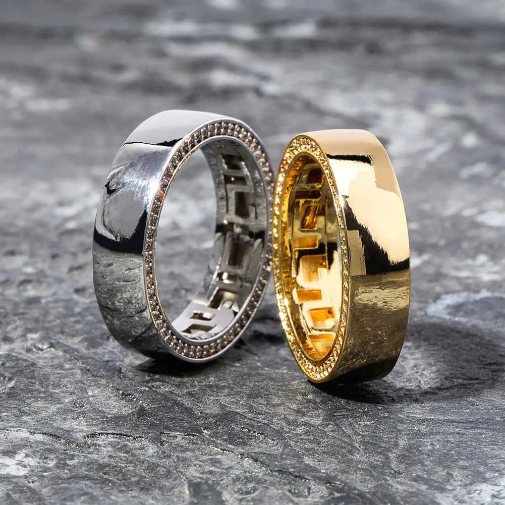 S925 sterling silver Round Finger Rings for Men Women AAA CZ Stone Bling Iced Out Couple Ring Male Hip Hop Rapper Jewelry
S925 sterling silver Round Finger Rings for Men Women AAA CZ Stone Bling Iced Out Couple Ring Male Hip Hop Rapper Jewelry