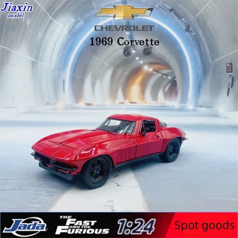 Jada 1:24 1969 Chevy Corvette High Simulation Diecast Car Metal Alloy Model Car Gift Collection Decorative Toy J281
Jada 1:24 1969 Chevy Corvette High Simulation Diecast Car Metal Alloy Model Car Gift Collection Decorative Toy J281