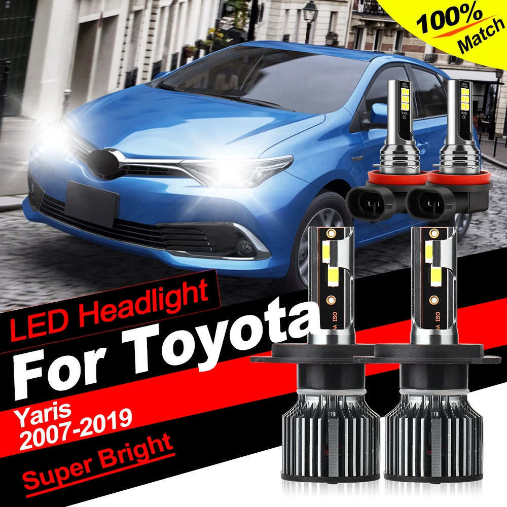 H4 LED Headlight H11 Fog Light 120W 20000LM Car Light Bulb For Toyota Yaris 2007-2011 2012 2013 2014 2015 2016 2017 2018 2019
H4 LED Headlight H11 Fog Light 120W 20000LM Car Light Bulb For Toyota Yaris 2007-2011 2012 2013 2014 2015 2016 2017 2018 2019