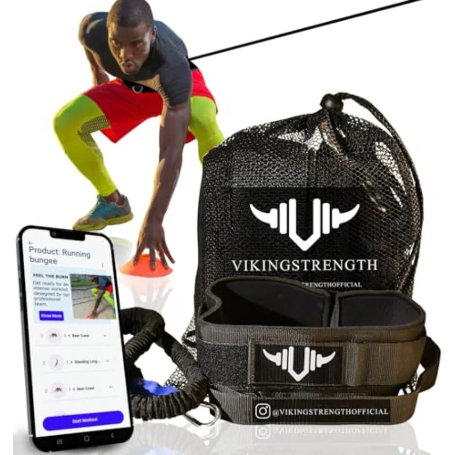 - 360° Resistance Running Training Bungee Band Waist for Speed Fitness Agility Speed Strength Gym Equipment for Football Basket
- 360° Resistance Running Training Bungee Band Waist for Speed Fitness Agility Speed Strength Gym Equipment for Football Basket