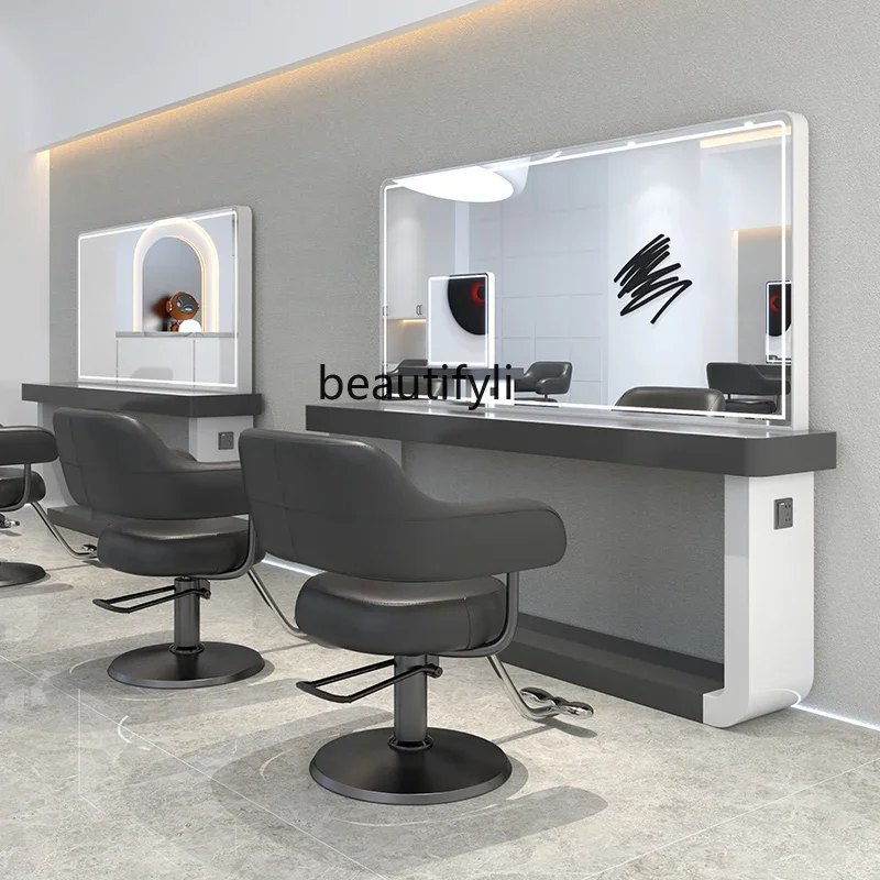 SS NewHair salon dedicated hair salon mirror for hair cutting with light single and double sided perm and dyeing floor mirror
SS NewHair salon dedicated hair salon mirror for hair cutting with light single and double sided perm and dyeing floor mirror