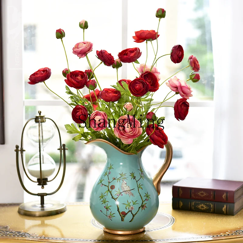 LXY pastoral ceramic vase simulation set ornament home decoration living room dining table
LXY pastoral ceramic vase simulation set ornament home decoration living room dining table